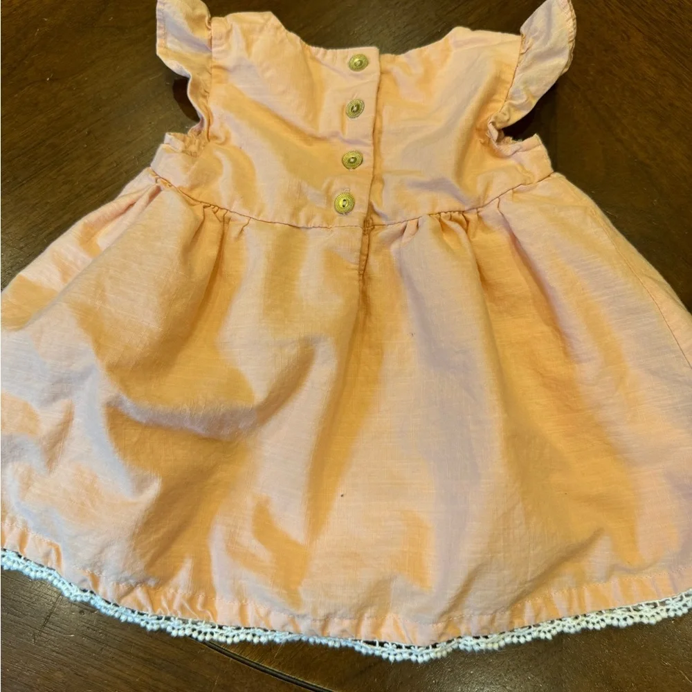Rachel Zoe Kids Pink Embroidered Blouse Size 12 Months - Picture 2 of 4